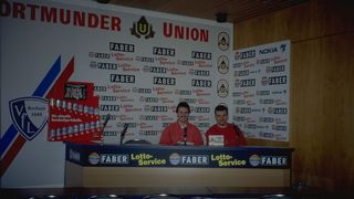 Stadiontour mit Pressekonferenz (1995)