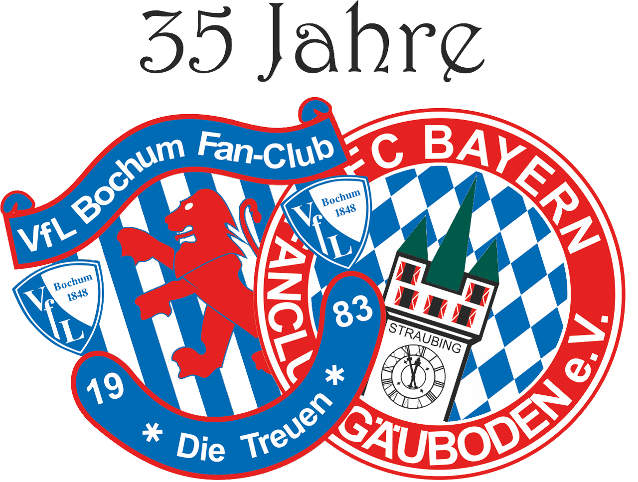 35 Jahre Fanfreundschaft dieser beiden Fanclubs