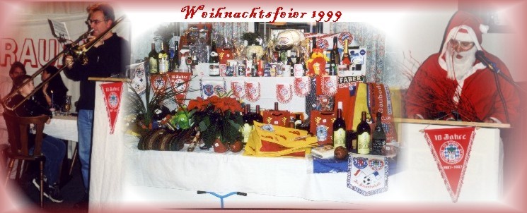 Weihnachtsfeier 1999
